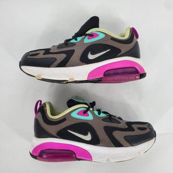 Nike Air Max Running Shoes Grey Black Purple AT5628 004 Size 5.5 Youth 7 Women - Picture 10 of 14